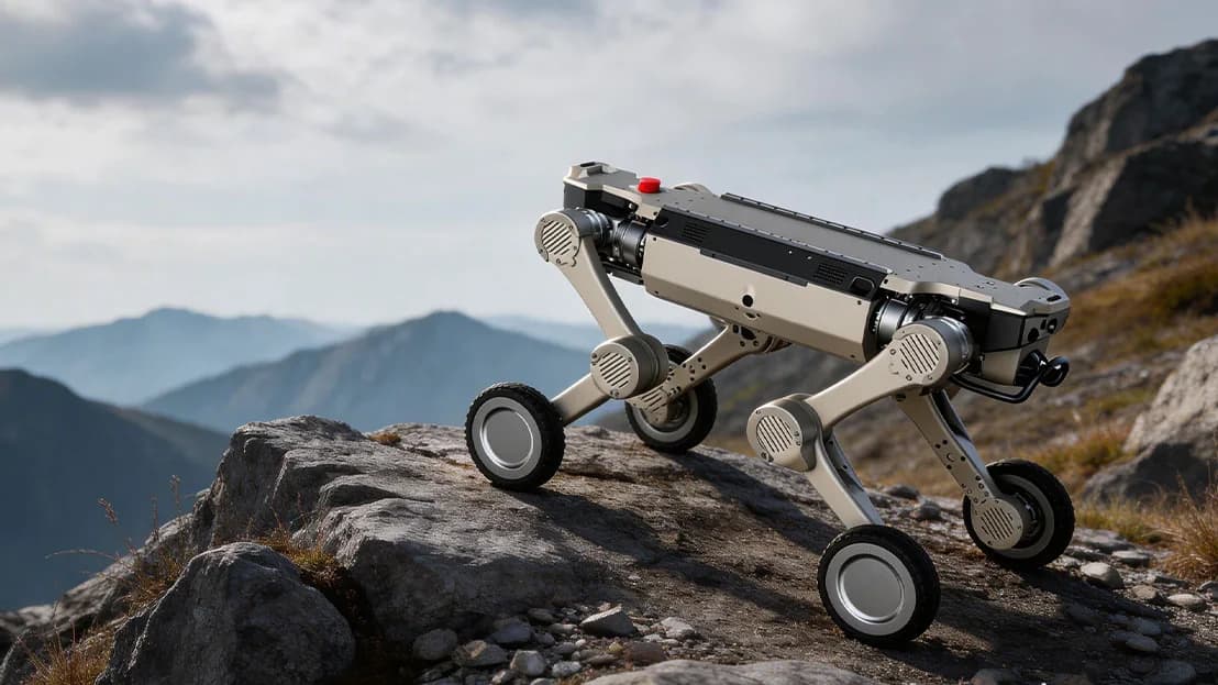 AgiBot D1 Max görev icrası senaryosunda