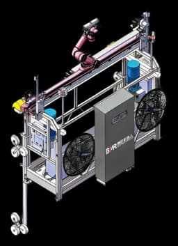 BMR Dış Cephe Boya Robotu T100 - Robot Solutions