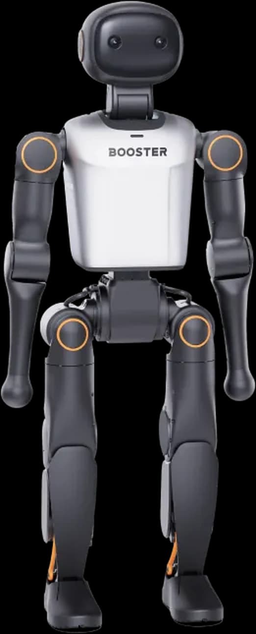 Booster K1 insansı robot, önden görünüm