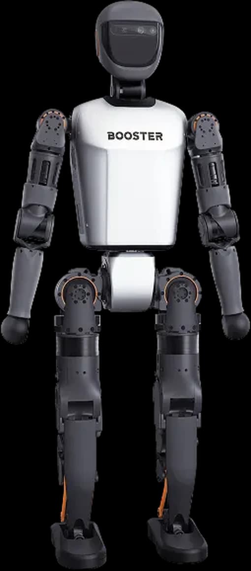Booster T1 insansı robot, önden görünüm