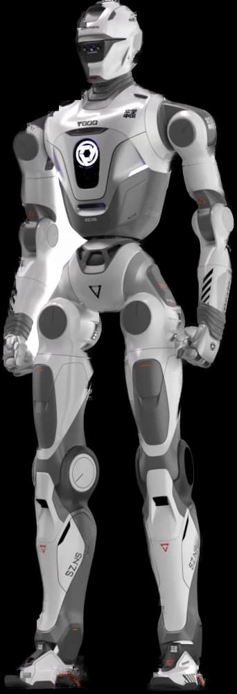 EngineAI T800 tam boy insansı robot, önden görünüm