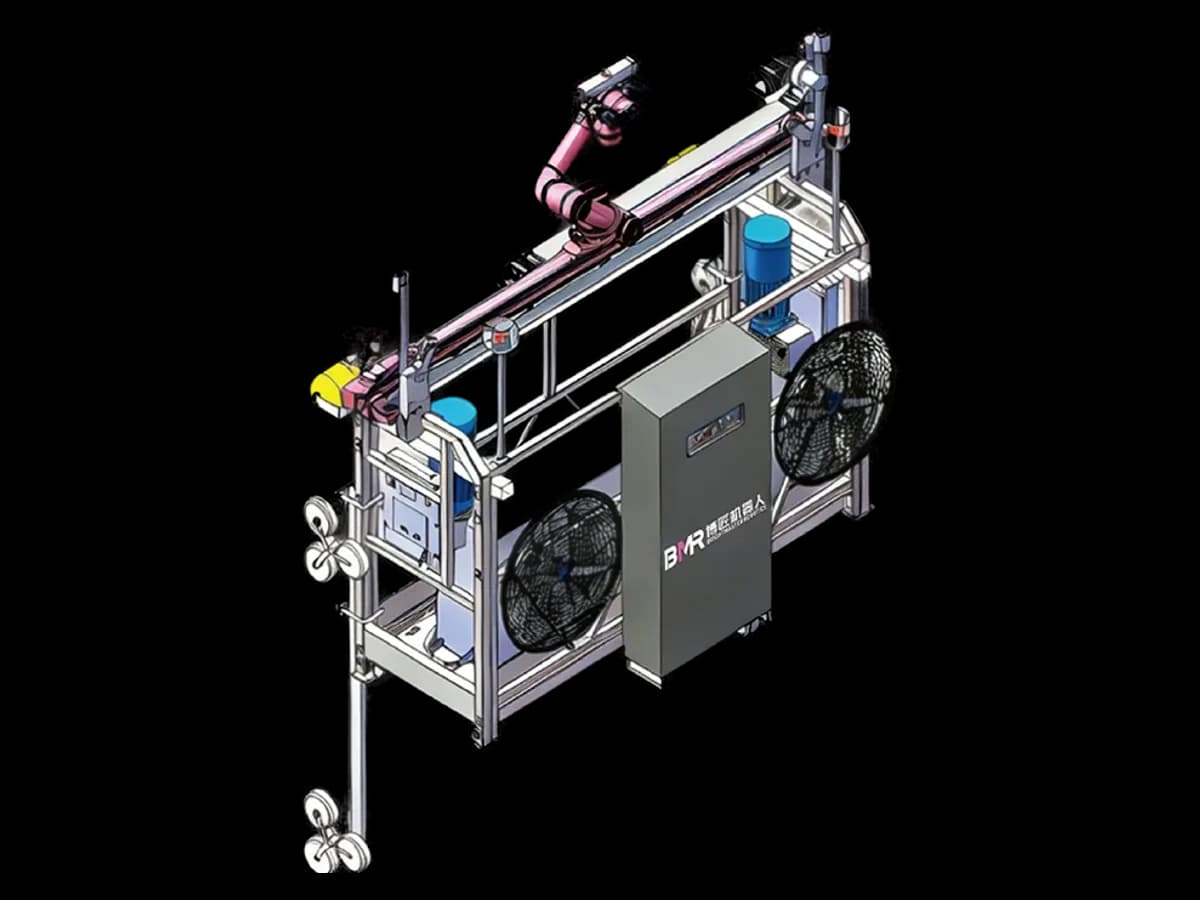 BMR Dış Cephe Boya Robotu T100