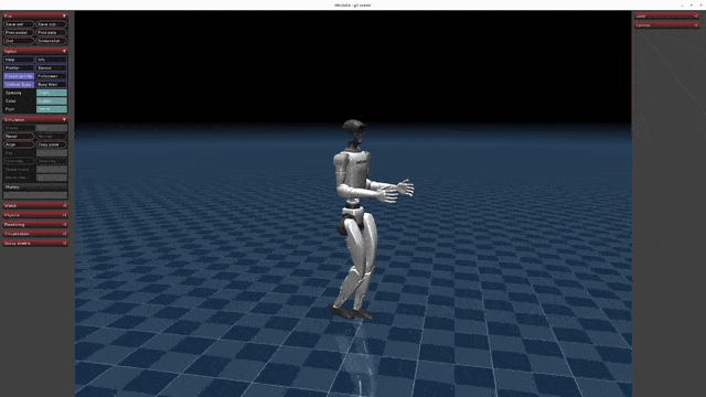 Unitree G1 RL demo