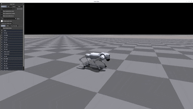 Unitree Go2 RL GYM demo
