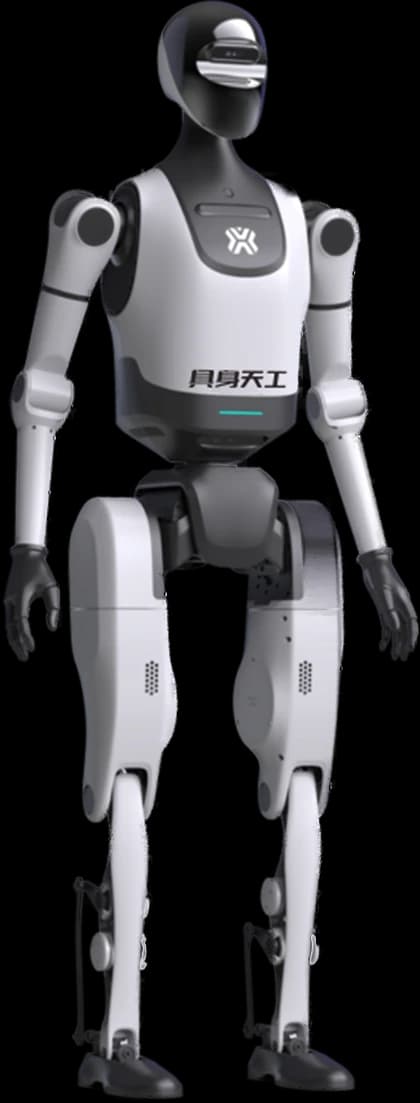 X-Humanoid Tien Kung 3.0 tam boy insansı robot, önden görünüm