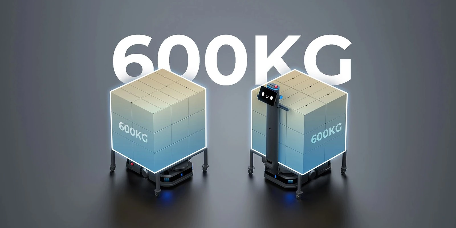 PUDU T600, 600 KG Taşıma Kapasitesi